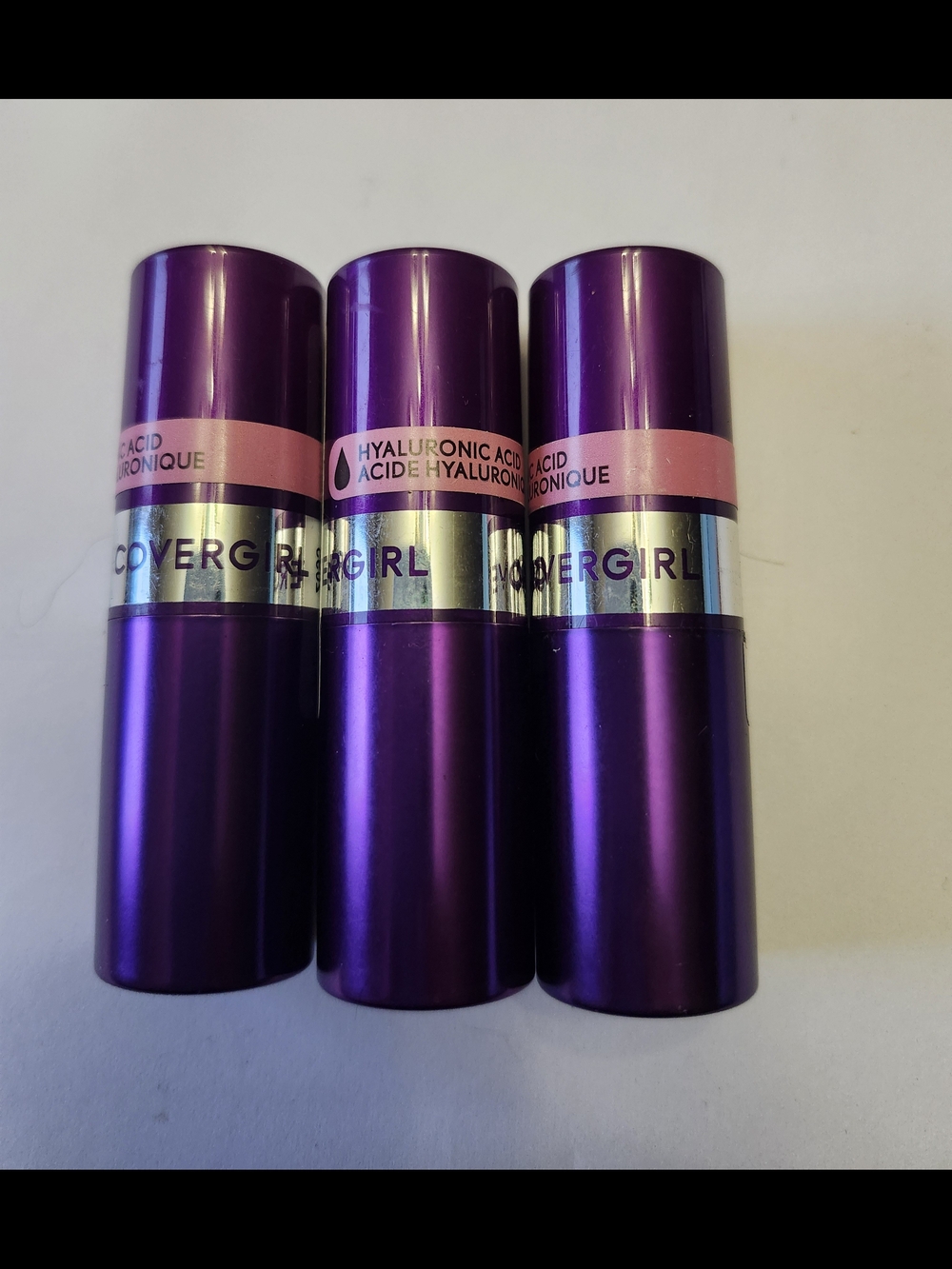 Covergirl Hyaluronic Lipstick Shades 150 - 230 & 290 New Set Of 3
